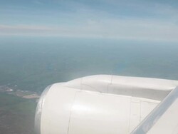 Misty flight Stock Footage