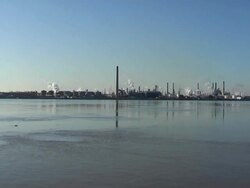 Air & Water Pullution (HD,NTSC) Stock Footage