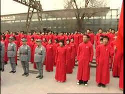 1000 people take part in national anthem performance News Clip
