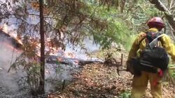 Crews Battle New Wildfire in Northern Calif. Instructional Video