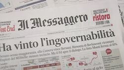 CLEAN : Italian press reacts after the vote News Clip