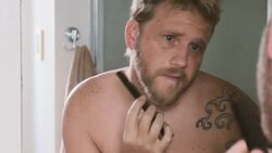 Beard Trimming Stock Footage