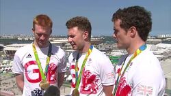 Interview With Ed Clancy, Steven Burke and Owain Doull News Clip