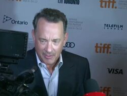 Tom Hanks at Cloud Atlas Premiere - 2012 Toronto International Film Festival on 9/8/2012 in Toronto, Canada.(Footage by WireImage Video/Getty Images Entertainment Video) Stock Footage