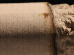 NTSC: Burning tobacco Stock Footage