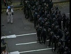 Clashes as thousands protest anti-labour laws News Clip