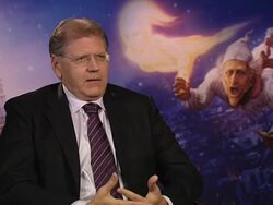 A Christmas Carol Interviews Stock Footage