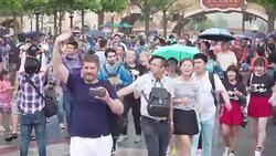 CLEAN : Disney opens theme park in Chinese city of Shanghai News Clip