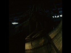 SYND 3-8-73 HEYERDAHL'S RAFT RA II EXHIBITED IN OSLO Instructional Video