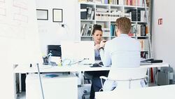 Job interview. Stock Footage