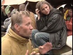 ALBANIA: KOSOVO REFUGEE CRISIS: ATROCITIES LATEST News Clip