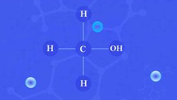 Molecules Blue HD Stock Footage