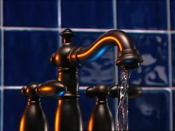 Old fashioned Faucet Stock Footage