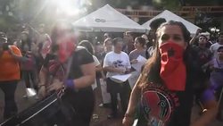 CLEAN : Paraguayans march for women's rights News Clip