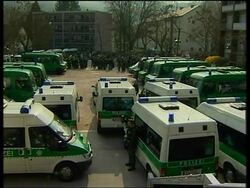 WRAP Protesters gather for NATO summit, Baden Baden demo ADDS more News Clip