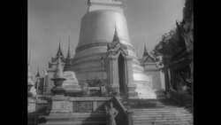 President Lyndon B. Johnson in Bangkok Stock Footage