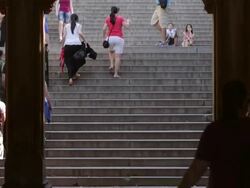 Early Summer In Central Park Stock Footage
