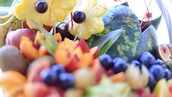 Fruit in the basket Stock Footage