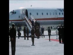 SYND 9 3 75 SULTAN OF OMAN ARRIVES News Clip