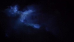 Blue Fire inside of Ijen Volcano Crater Stock Footage