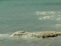 Salt - dead sea Stock Footage