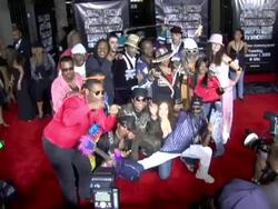 BET 25 Strong Silver Anniversary Special arrivals Stock Footage