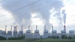 Power plants Stock Footage