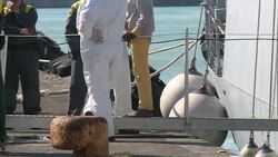 CLEAN : Immigration: 220 migrants arrive in Catania Sicily News Clip