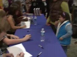 Cast of The Suite Life on Deck at World of Disney in New York Stock Footage