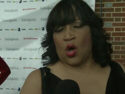 INTERVIEW: JackÂŽe Harry says her mother died of kidney disease back when it was harder to find a donor at The 2012 Diamond Awards - Hosted by The Not Alone Foundation on 3/17/2012 in Atlanta, GA Stock Footage