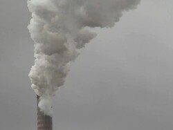 Smoke pipe Stock Footage