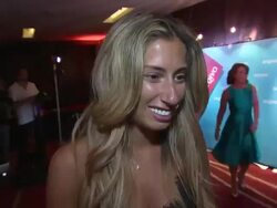 INTERVIEW - Stacey Solomon on DJing at Arqiva Commercial Radio Awards Stock Footage