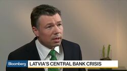 Latvia's Rimsevics Says It’s 'Impossible' to Step Down Temporarily News Clip