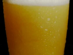 Beer Poured Into Glass NTSC 30p Full HD Stock Footage