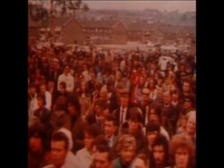 SYND 30-7-72 BELFAST ACTIVITY IN ULSTER SUNDAY News Clip