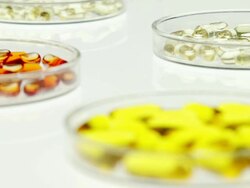 still life of medical supplies Stock Footage