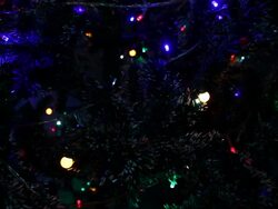 Christmas lights Stock Footage