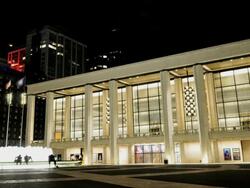 TIME LAPSE of Lincoln Center, New York City Stock Footage