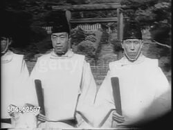Emperor Hirohito Visits Ancestral Mausoleum News Clip