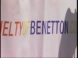 Activists in semi-naked protest outside fashion chain News Clip