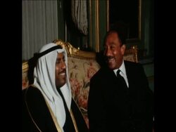 SYND 14/01/71 KUWAIT DEFENCE MINISTER EL SABAH RETURNS TO CAIRO News Clip