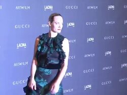 Amber Valletta at LACMA Hosts 2012 Art + Film Gala Honoring Ed Ruscha And Stanley Kubrick Presented By Gucci Stock Footage