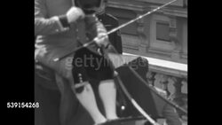 New American Ambassador in London departs embassy to present credentials to George V News Clip