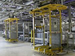 MS Shot of gravure printing office / Itzehoe, Schleswig-Holstein, Germany  Stock Footage