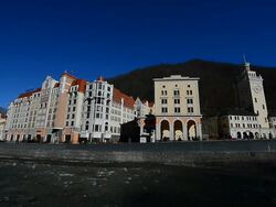 E. ON IBU Biathlon World Cup - Sochi Stock Footage