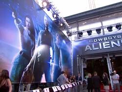 Atmosphere at the Cowboys & Aliens UK Premiere at London England. (Footage by WireImage Video/Getty Images Entertainment Video) Stock Footage