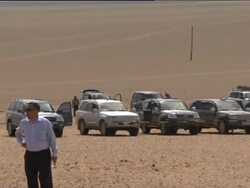 Mongolia Cabinet members meet in Gobi desert Instructional Video