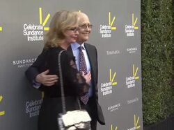 Lyn Lear, Norman Lear at 3rd Annual 'Celebrate Sundance Institute' Los Angeles Benefit Honoring Roger Ebert & Ryan Coogler Stock Footage
