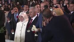 CLEAN : Erdogan arrives at the ruling party congress News Clip