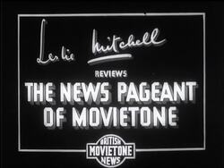 President Roosevelt In Canada - News Clip